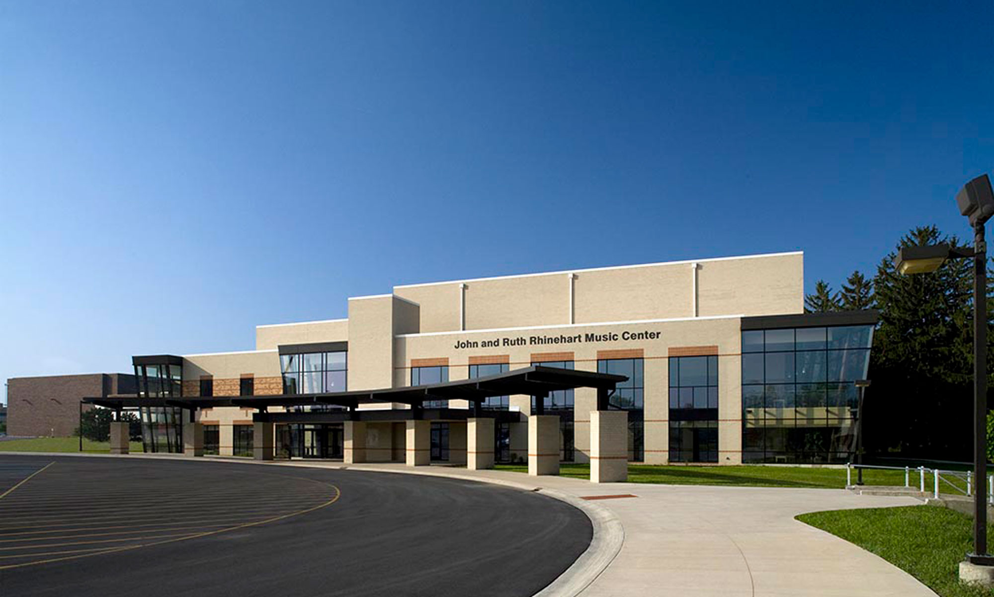 Rhinehart Music Center Exterior