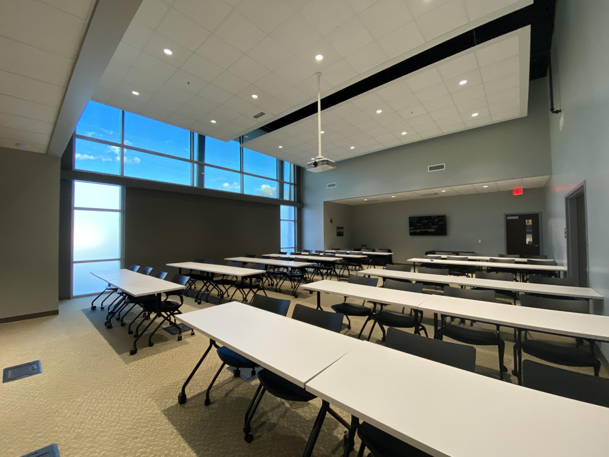 image of conference room with tables