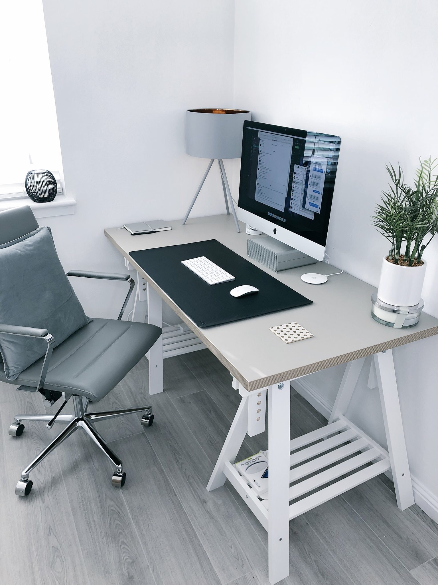 image of at-home desk
