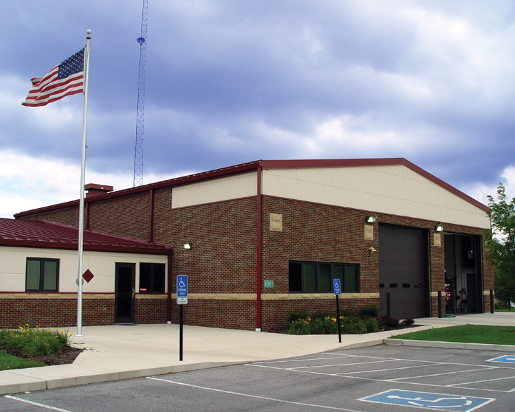 exterior image of fire station