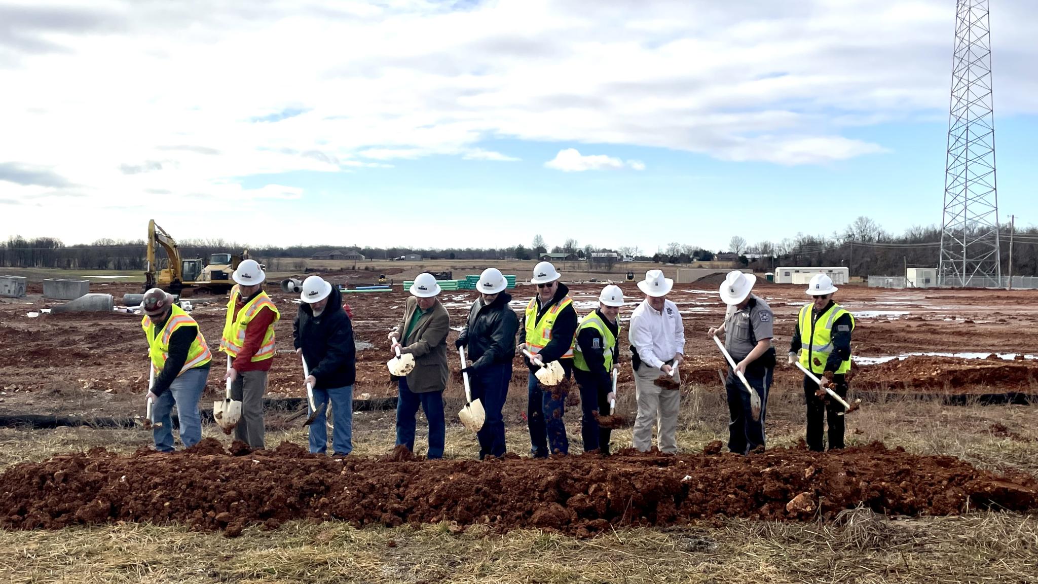 Lawrence County Law Enforcement Center ground breaking