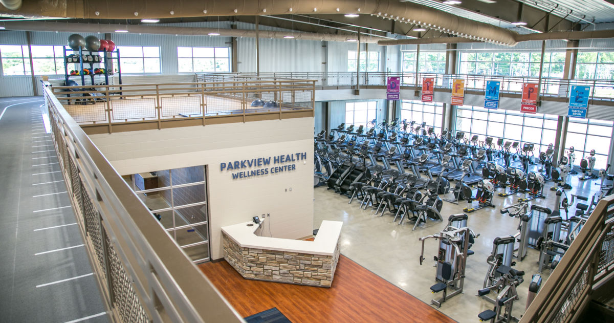 YMCA overview of fitness area