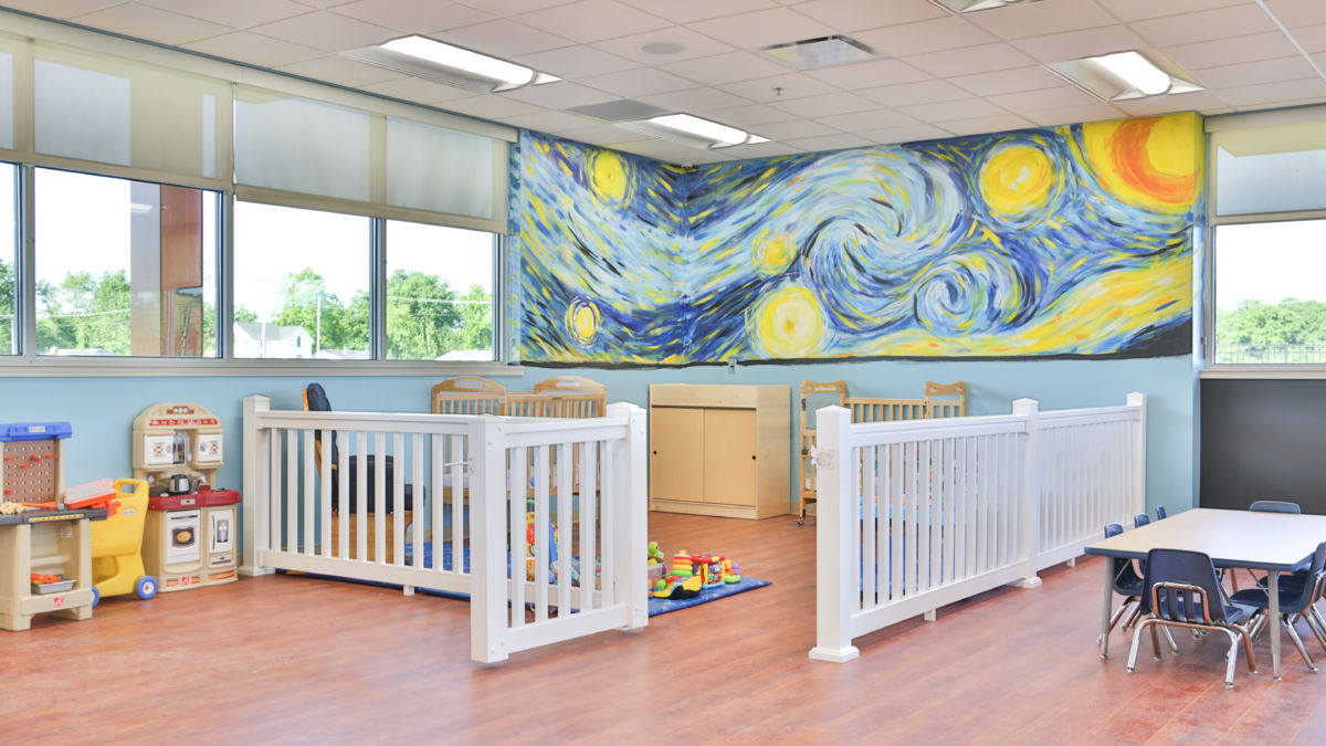 YMCA childcare area