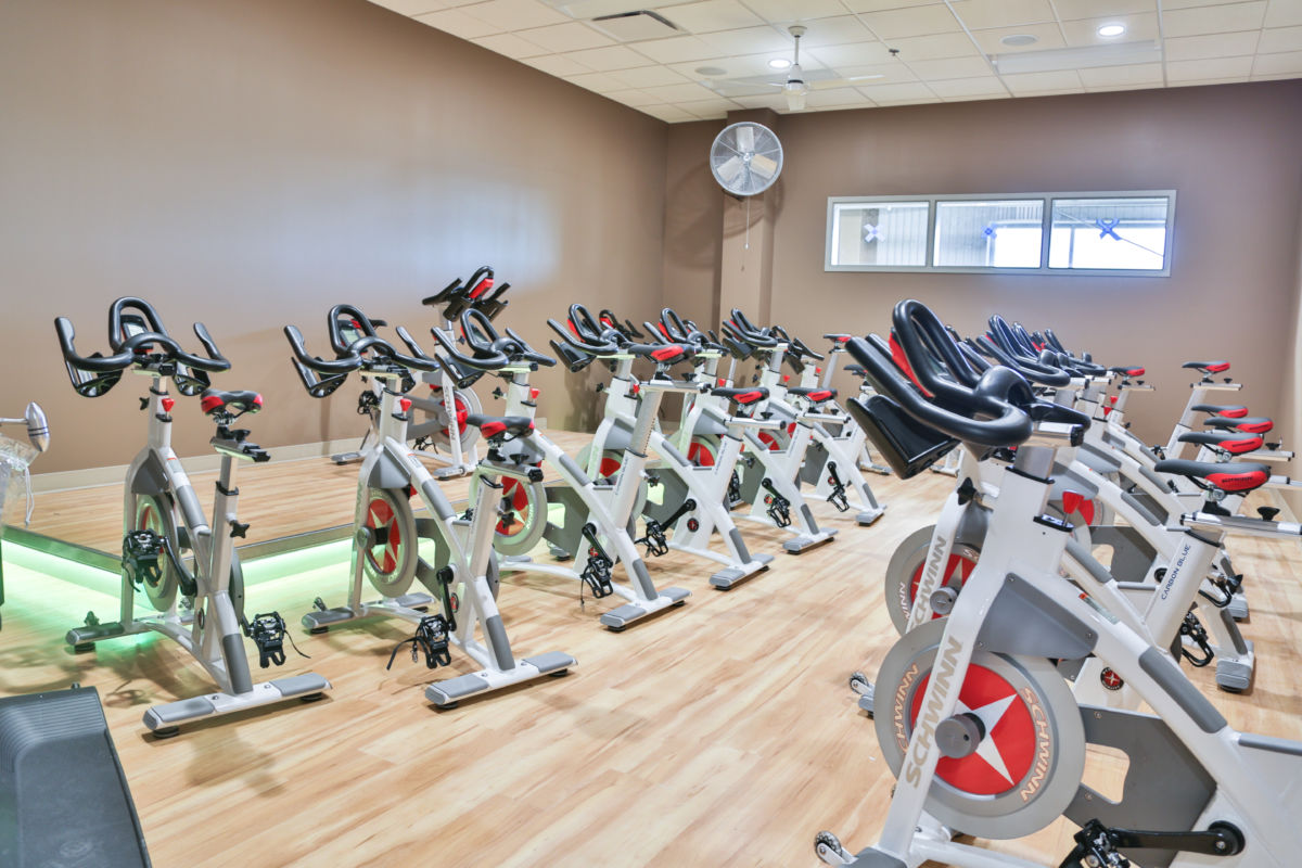 YMCA Spin class