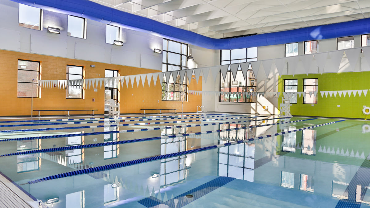 YMCA Kokomo interior pool